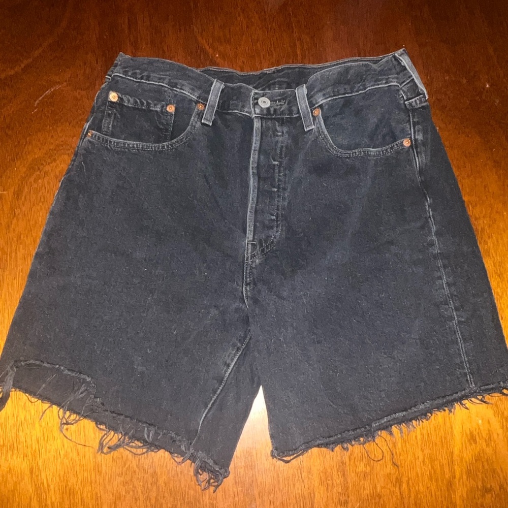 COPY - 501s Mid Thigh Denim Jean Shorts - Size 30